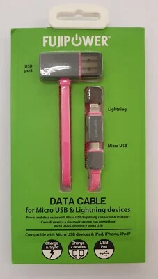 Cavo USB Dati Ricarica Telefono Adattatore Da USB-A a  MICRO USB ANDROID APPLE - Immagine 1 di 2