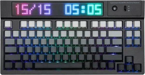 EPOMAKER DynaTab 75  RGB Mechanische 75% Tastatur, Hot-Swap, Bluetooth, 2.4G, US - Bild 1 von 7