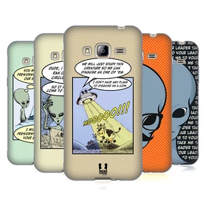 HEAD CASE DESIGNS ALL ABOUT ALIENS SOFT GEL CASE FOR SAMSUNG PHONES 3 - Picture 1 of 12