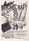1936 Beechcraft Model 17 Stagerwing Aircraft ad 11/30/2022e