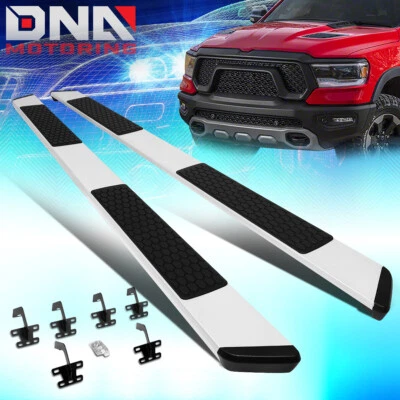 For 2019-2022 Ram 1500 Crew Cab 5.5" Side Step Nerf Bar Running Board Chrome - Image 1 of 4