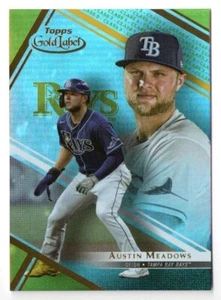 2021 Topps Gold Label Class 3 Gold #23 Austin Meadows 1/1 !! - Picture 1 of 2