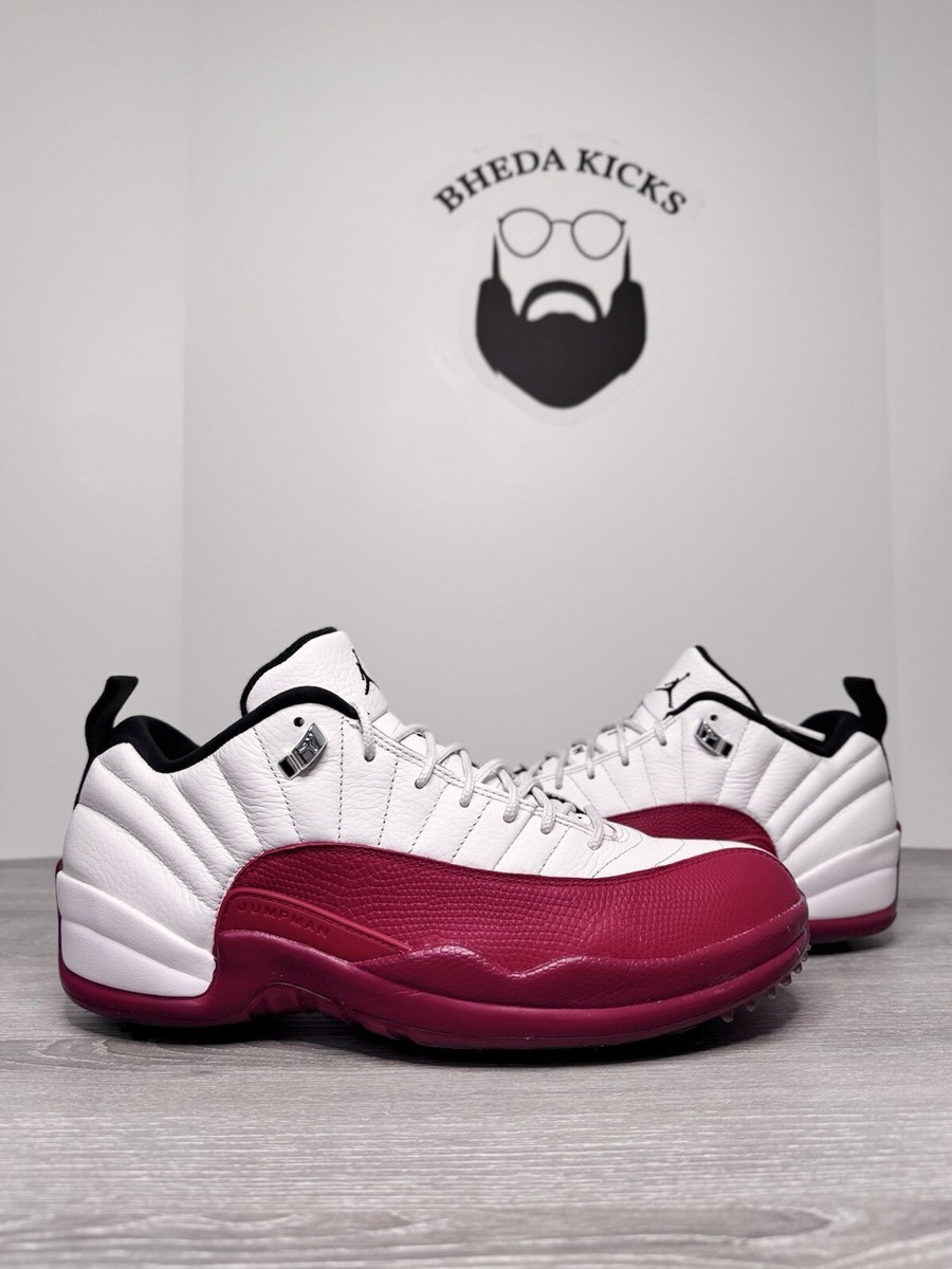 Jordan 12 Golf Low Cherry for Sale | Authenticity Guaranteed Jordan 12 Golf Low Cherry for Sale | Authenticity Guaranteed