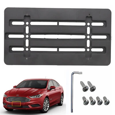 For 2013-2020  Ford Fusion Front Bumper License Plate Bracket Tag Holder Mount - Image 1 of 4
