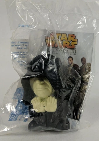 2005 Burger King Star Wars Episode III Revenge of the Sith Palpatine Sealed Cover