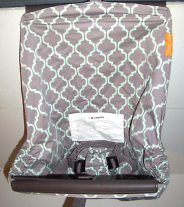 Binxy Baby Shopping Cart Hammock Seat Gray Aqua
