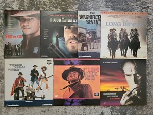 LASERDISC LOT Westerns Clint Eastwood High Plains Drifter Blood of the Hunterš¤ - Picture 1 of 9