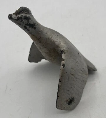 Original 1930 Ford Modelo A Codorniz Voladora Tapa Radiador Capucha Superior Ornamento Roto Foto 1 de 4