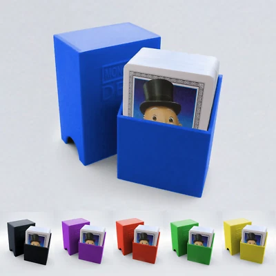 JELLYFISH DESIGNS Monopoly Deal Case - Storage / Travel Box for one Card Game - Choose Colour