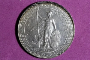 1899 Great Britain Silver Trade Dollar #M21803 - Picture 1 of 2