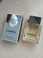 CHANEL PLATIN EGOISTISCH 3,4oz Herren Eau de Toilette, Chargencode 8205