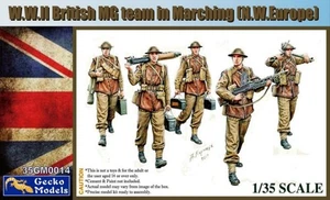 Gecko Models 350014 1/35 WWII British MG Team in March NW Europe (5) - Picture 1 of 1