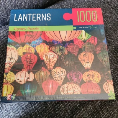 Lanterns 1000 Piece Jigsaw Puzzle By Go! Games Brand New Sealed Box  - Image 1 of 4