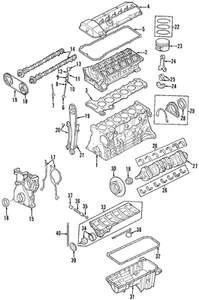 Genuine BMW 2000-2006 BMW - Spring 11-41-7-502-774 - Picture 1 of 1
