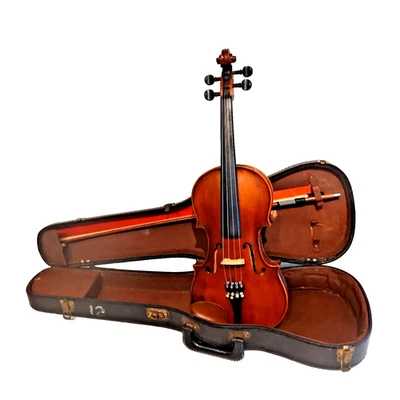 Violín Ernst Heinrich Roth tamaño completo 4/4 etiquetado, "Markneukirchen año 1924" Foto 1 de 4