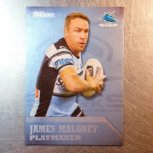 2017 NRL Traders Playmaker Card PM4 James Maloney Sharks - Bild 1 von 2
