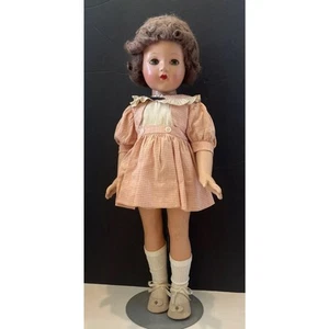 Anne Shirley Effanbee Zusammensetzung Puppe 21 Zoll mit Gelenken grün Schlafauge Vintage - Bild 1 von 15