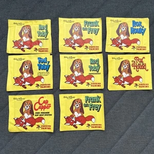Panini Disney Packets Pochettes Bustine Vintage 1977-1990 X8 - Picture 1 of 3