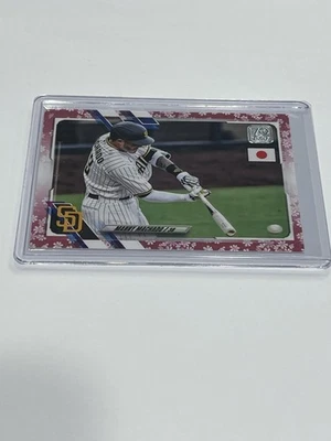 Manny Machado Topps Japan Edition Cherry Blossom /99 - Image 1 of 2