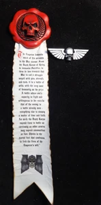 Cosplay Wargame Death Korps of Kiev Purity Seal and Pin - Bild 1 von 4