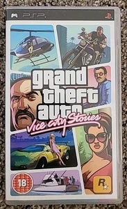 PSP GRAND THEFT AUTO Vice City Stories Case + Manual + Map Only PAL NO GAME - Bild 1 von 3