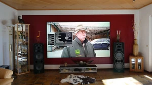 3D Aufprojektionsfolie selbstklebend | 126 x 100 cm | Typ ST-LAN-HS - Bild 1 von 2