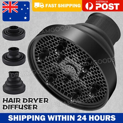 Silicone NEW Hair Dryer Universal Travel Professional Salon Foldable Diffuser - image 1 of 4