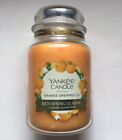 Yankee Candle Orange Dreamsicle 22 Oz. Lge Jar 50th Anniversary Collection Vhtf