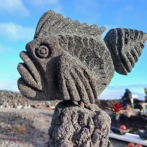 Large Fish Carving Sculpture Art Home Decor - Picture 1 of 24