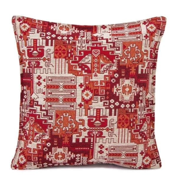45cm x 45cm Hand-woven Kilim Cushion Cover Turkish/ Moroccan Style - Image 1 of 1