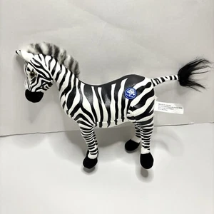 "Animal de peluche vintage Greatest Show on Earth cebra ringling bros 9"" RARO" - Imagen 1 de 8