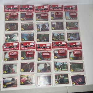 1 - 36 Card 1983 Donruss Magnum PI Trading Card Rack Pack Universal City Studios