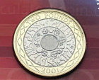2001 Technology Standing On The Shoulders Of Giants 2 Two Pound Coin Bu Bunc