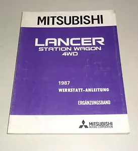 Manual de Taller Complemento Mitsubishi Lancer Estación Vagón 4WD C37 Stand 1987 - Imagen 1 de 1