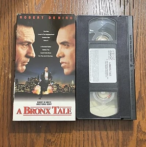 A Bronx Tale (1993 VHS) De Niro Palminteri Gangster Mobster Coming Of Age Drama - Picture 1 of 3
