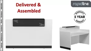 Rapidline RC1809 Reception Counter 1800mm W x 800mm D Delivered & Assembled - Picture 1 of 12
