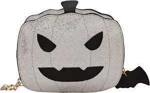 QZUnique Halloween Purses Gothic Novelty Shoulder Bag Pumpkin Coffin - Picture 1 of 7