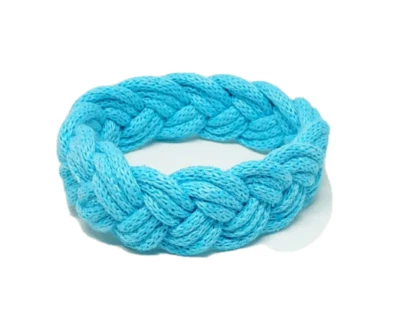 Turquoise Turks Head Sailor knot Bracelet Nautical Braided Cord  Summer Bracelet - Image 1 of 4