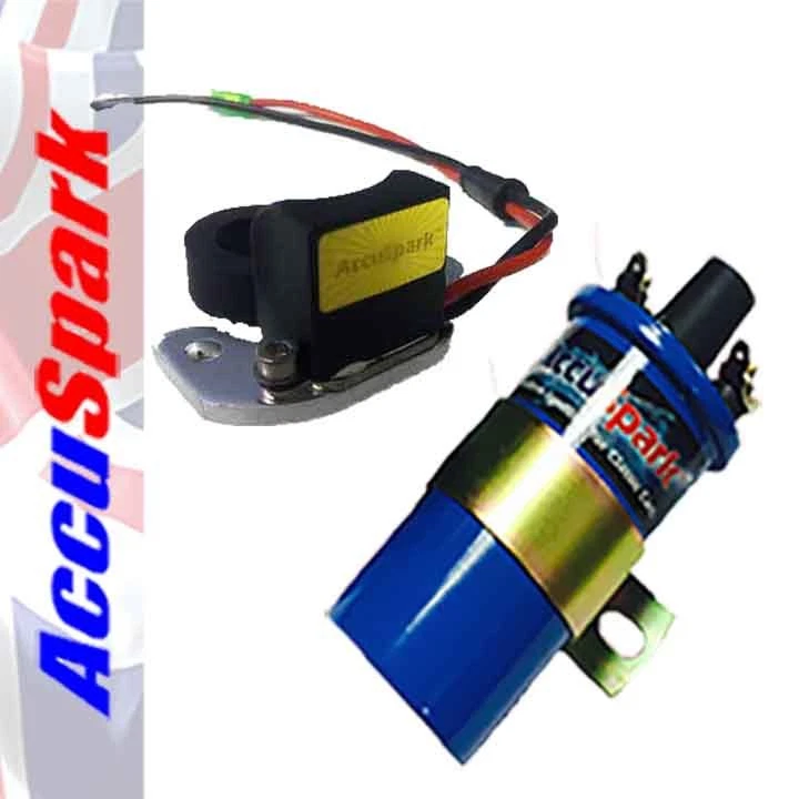 AccuSpark Electronic Ignition for Triumph Spitfire Delco & Ballast Sports Coil - Image 1 of 1