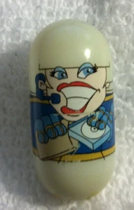 Mighty Beanz - Dannon Exclusive - MBD 6 Data Fix - Glow in the Dark - VHTF - Picture 1 of 6