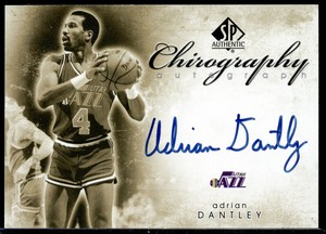 2008 SP Authentic Adrian Dantley Chirography Auto Autograph