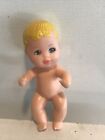 Barbie Doll~ Happy Family Baby Krissy 2.75" Doll-Blonde-Vintage 1973 Mattel