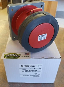 ME 4100R7W Mennekes 100amp 3-Pole 4-Wire 480vac 4100R7W Kentucky Stock - Picture 1 of 3