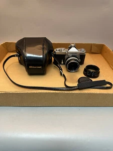 Nikon Nikkormat FTn 35mm SLR Film Camera + Nikkor H 50mm f2 Lens - Silver, FT N - Picture 1 of 10