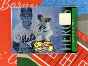 2005 Upper Deck Baseball Heroes Green Tom Seaver 57/99 New York Mets #30