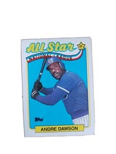 Andre Dawson 1989 Topps #391 All Star, Chicago Cubs MLB HOF’er