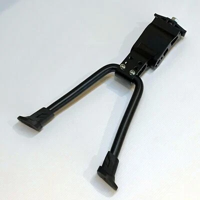 Pata de cabra de doble pierna (de alta resistencia) —AUSADO EN STOCK— Soporte para bicicleta bicicleta doble Foto 1 de 4