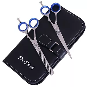 5,5" Profi Friseurscheren Set Frisör Haarschere Effilierschere Haarschneiden DE - Bild 1 von 6