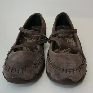 Scarpe da donna Skechers Bikers relaxed fit memory foam tomaia in pelle Mary Jane taglia 8 - Foto 1 di 8