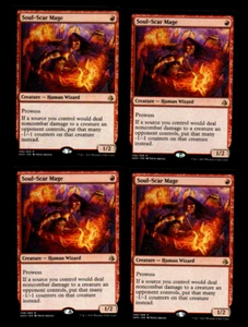MRM ENGLISH 4x Soul-Scar Mage - Mage scarifi�me MTG magic AKH - Picture 1 of 1